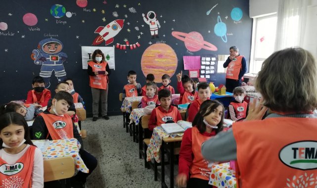 Öğrencilere erozyon ve mücadeleyi anlattılar