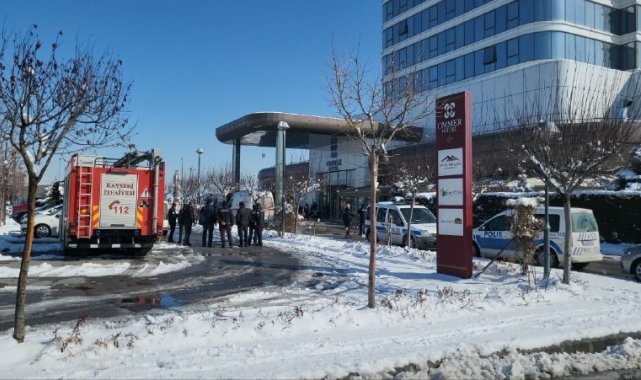 Ommer Otel'de intihar girişimi