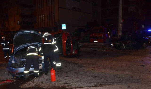 Ordu'da 3 araçlık zincirleme kaza: 9 yaralı