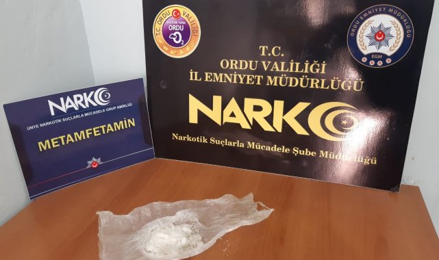 Ordu'da uyuşturucu operasyonlarında bir kişi tutuklandı