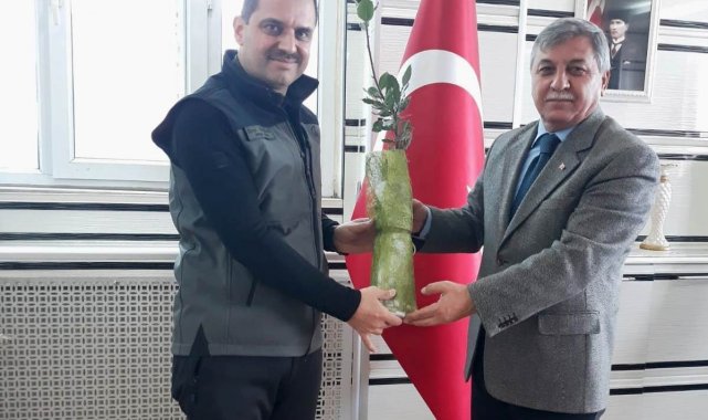 Orman Bölge Müdürü Dündar'dan Başkan Teke'ye ziyaret