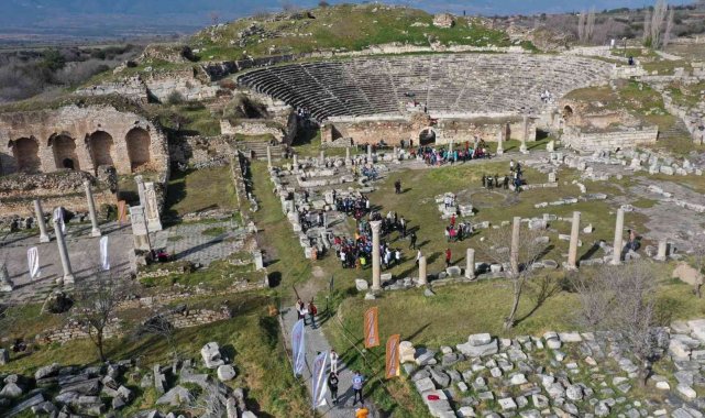 Oryantiring İl Birinciliği Yarışması Afrodisias Antik Kenti&#039;nde yapıldı