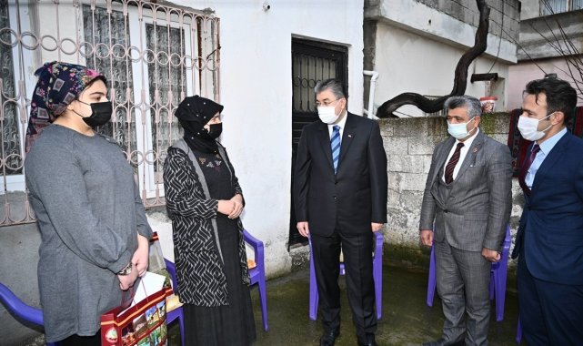 Osmaniye Valisi, konuk olduğu ailelerin sorunlarına ortak oluyor