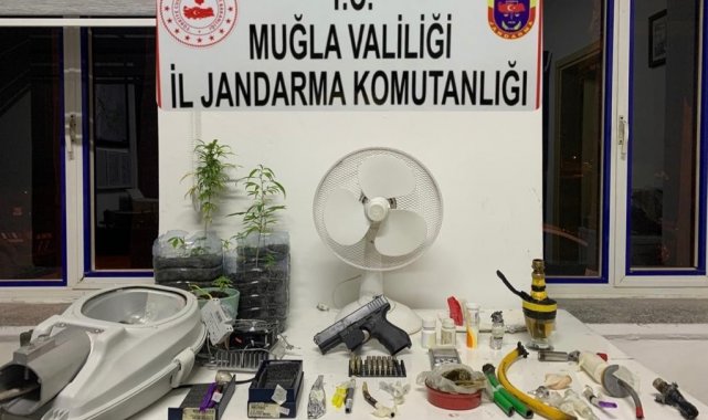 Oteli uyuşturucu imalathanesine çeviren işletmeci tutuklandı