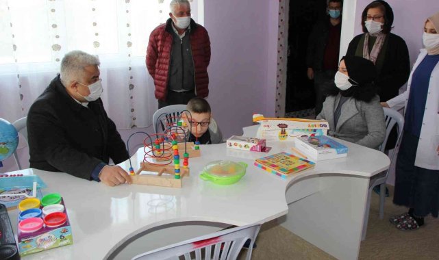 Özel öğrenciden Cumhurbaşkanı Erdoğan&#039;a, &quot;Ben sizinle helikoptere binmek istiyorum&quot;