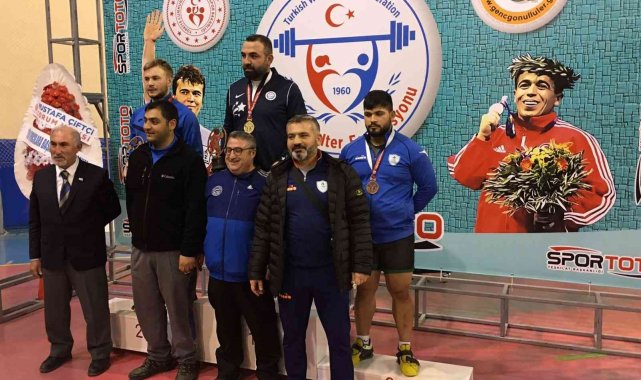 Pamukkaleli halterci Türkiye 3. oldu