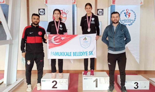 Pamukkaleli sporcular hafta sonu 24 madalya kazandı