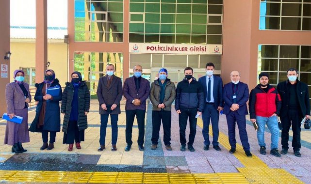 Pasinler İbrahim Hakkı Devlet Hastanesi çalışmalarına hız kesmeden devam ediyor