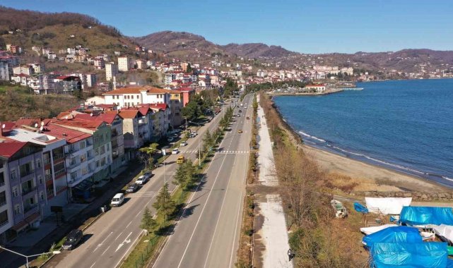 Perşembe&#039;ye bisiklet yolu çalışmaları başladı
