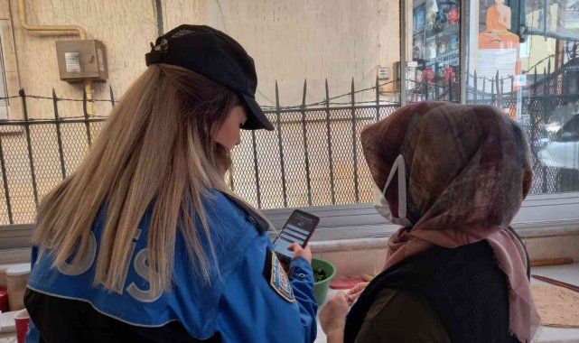 Polis 'KADES' konusunda vatandaşı bilgilendiriyor