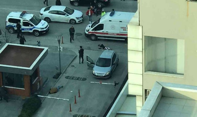 Polisin cinnet anı kamerada...2 ölü 1 yaralı