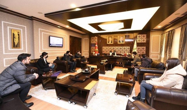 Pursaklar Belediye Başkanı Çetin, Armada Rov ekibiyle bir araya geldi