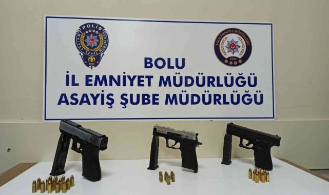 "Huzur 14" uygulamasında 3 silah yakalandı