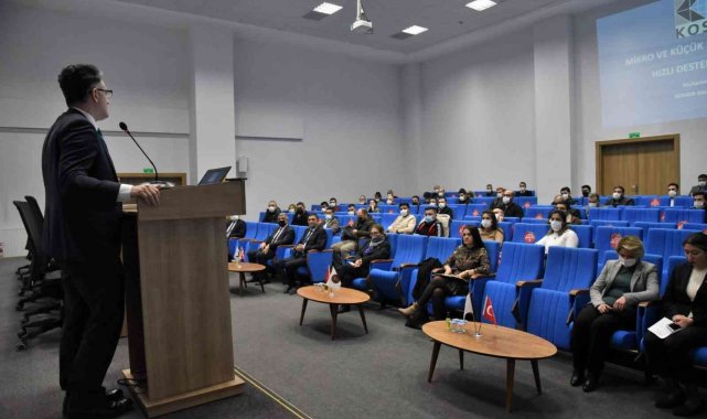 "KOSGEB destek ve hibeleri" konulu bilgilendirme toplantısı düzenlendi