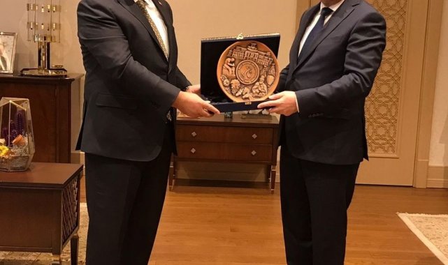 Rektör Aktekin'den Kıratlı'ya ziyaret