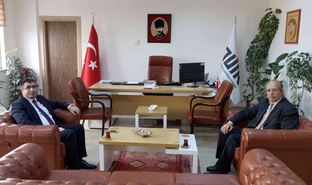 Rektör Aktekin'den TÜİK'e ziyaret