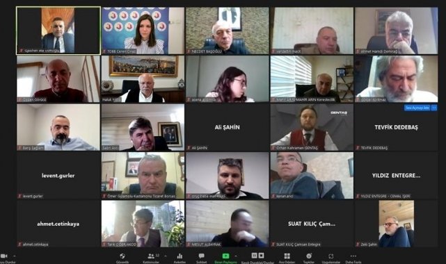 Sadıkoğlu, TOBB Türkiye Orman Ürünleri Meclisi toplantısına başkanlık yaptı