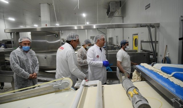 Şahin'den 70 ülkeye ihracat yapan firmaya ziyaret