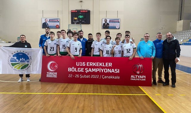 Sakarya Büyükşehir Basketbol Takımı Marmara Bölge Şampiyonu oldu