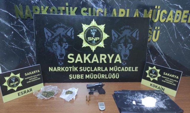 Sakarya'da kokain operasyonu: 1 tutuklama