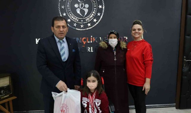 Şampiyondan Ali İhsan Kabakcı'ya ziyaret