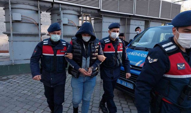 Samsun'da 1 kilo metamfetamin ile yakalandı