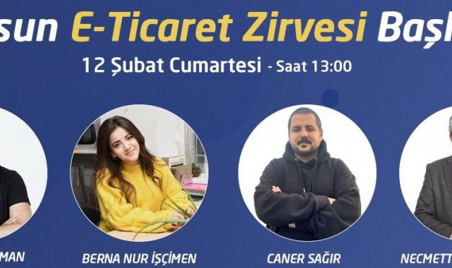 Samsun&#039;da e-ticaret zirvesi