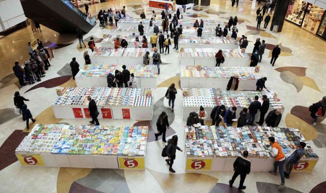 SANKO Park AVM'de 2'nci kitap fuarı başladı