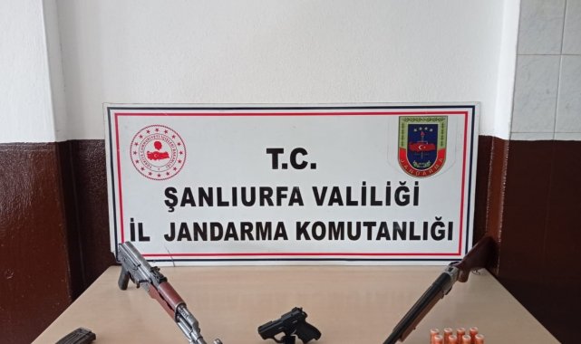 Şanlıurfa'da silah kaçakçılığı operasyonu