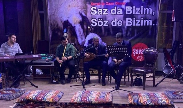 Şavaklılar "Saz da bizim, söz de bizim" etkinliğinde buluştu