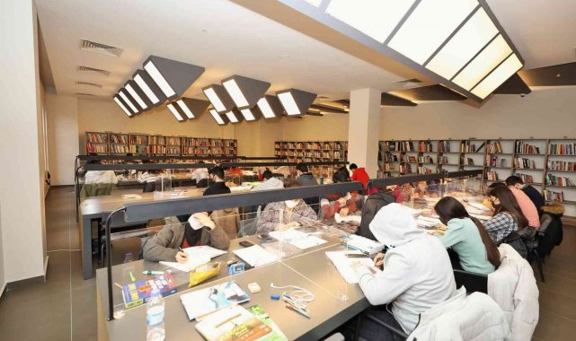 Şehitkamil'deki kütüphanelerden 35 bini aşkın öğrenci faydalandı