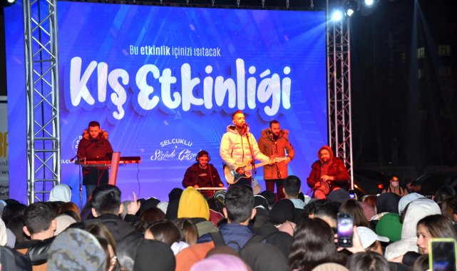 Selçuklu'da gençler kış etkinliğinde buluştu