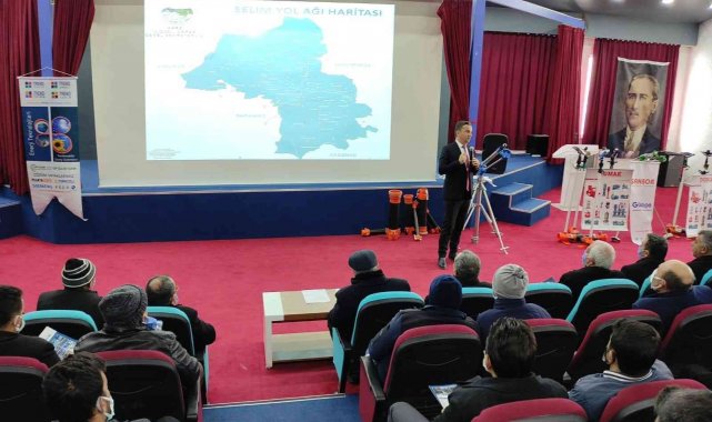 Selim'de sulama sistemleriyle ilgili bilgi verildi