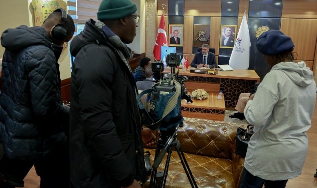 Senegal devlet televizyonu RTS, belgesel için KBÜ&#039;de