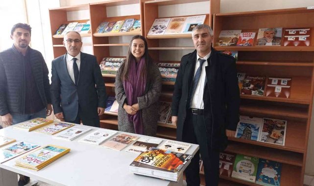 Siirt valiliğinden köy okullarına kitap desteği