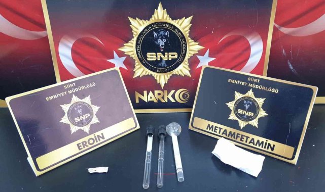 Siirt'te şüpheli şahıs üzerinde uyuşturucu madde ele geçirildi