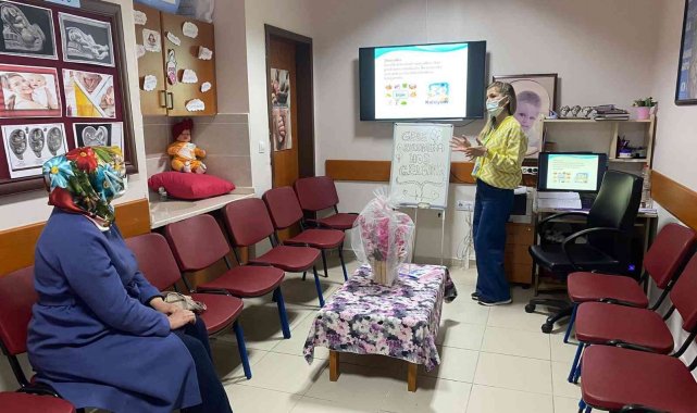 Silifke Devlet Hastanesinde "Gebe Okulu" açıldı