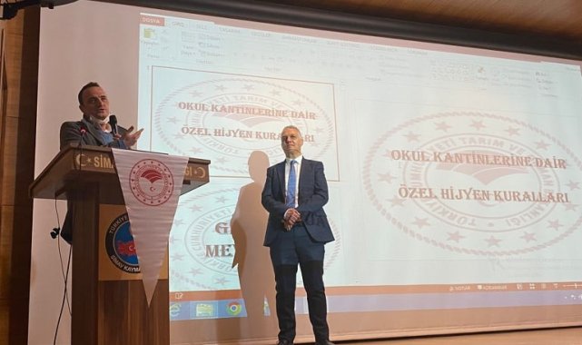 Simav&#039;da yemekhane ve kantin çalışanlarına hijyen eğitimi