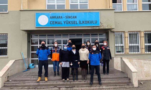 Sincan'da öğrenciler afetlere karşı bilinçleniyor