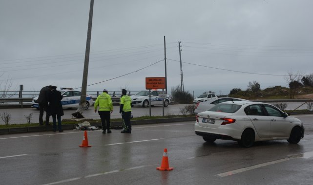 Sinop&#039;ta trafik kazası: 1 yaralı