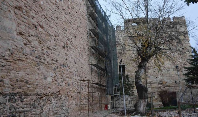 Sinop'un Tarihi Kale Surları restorasyonu devam ediyor