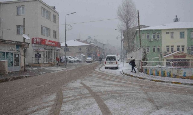 Şırnak'ta kar yağışı etkili oldu