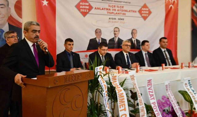 Söke'de MHP'nin "Adım adım 2023" aydınlanma toplantısı yapıldı