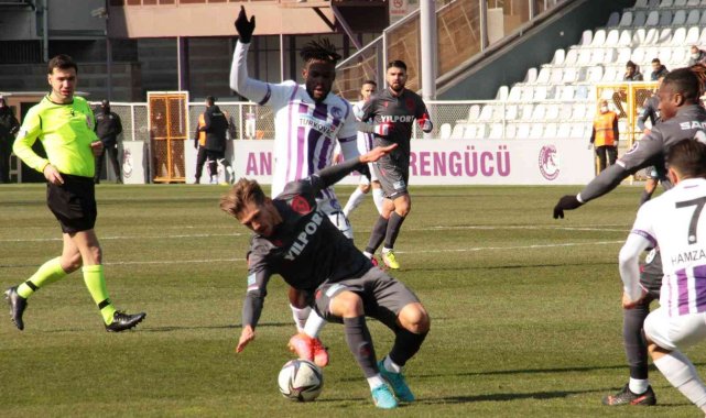 Spor Toto 1. Lig: Ankara Keçiörengücü: 1 - Samsunspor: 1
