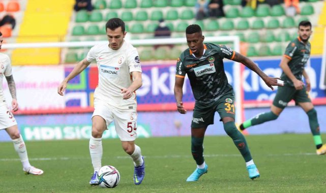 Spor Toto Süper Lig: Alanyaspor: 1 - Galatasaray: 1