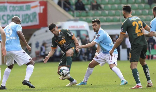 Spor Toto Süper Lig: Aytemiz Alanyaspor: 0 - Trabzonspor: 4