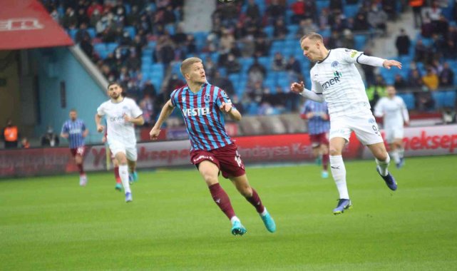 Spor Toto Süper Lig: Trabzonspor: 1 - Kasımpaşa: 0