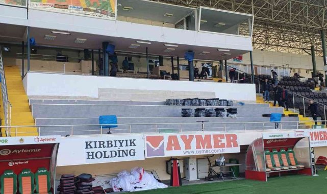 Stadyumda protokol ve VIP tribünleri yenileniyor