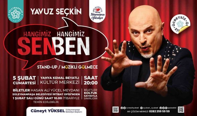 Şubat ayı kültür etkinlikleri iki gösteri ile başlıyor