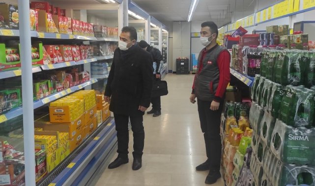 Sungurlu'da marketlerde KDV denetimi yapıldı
